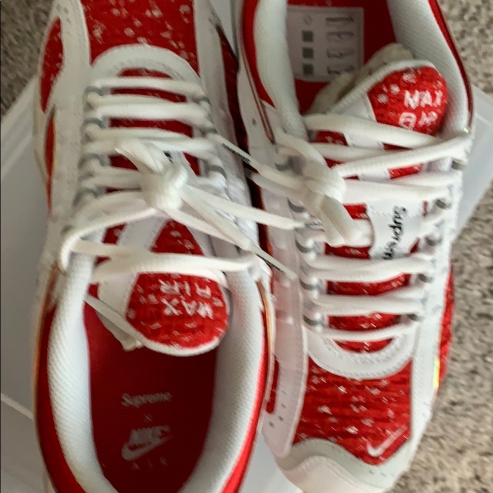Supreme X Nike Air Men’s 6.5 - Picture 2 of 4